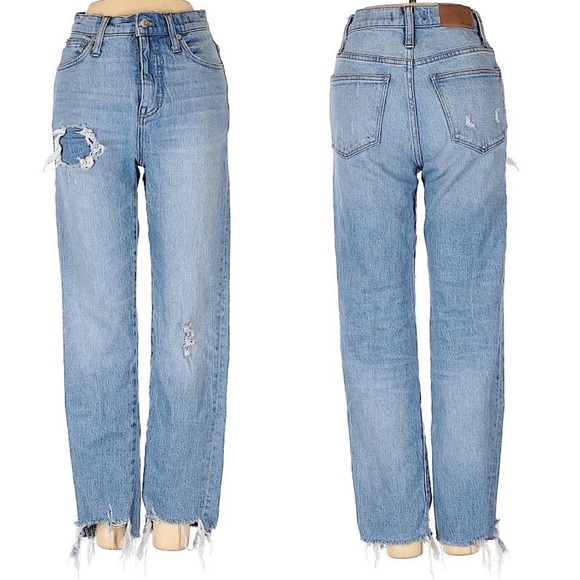Madewell Denim - Madewell Classic Straight Corrie Wash Step-Hem 23